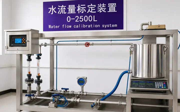 无锡求信流量仪表计量检测设备现场